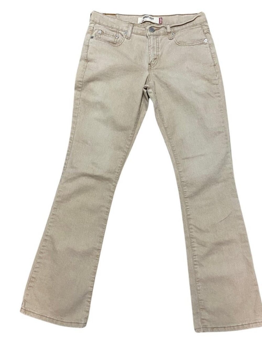 Levi's 515 Women's Tan Bootcut Jeans 4M